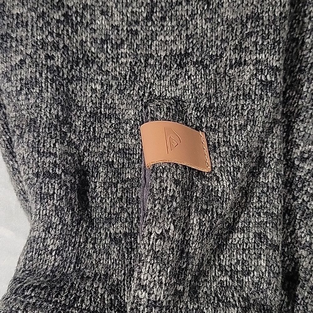 Quiksilver Button Down Gray Jacket sz Small - Picture 2 of 7